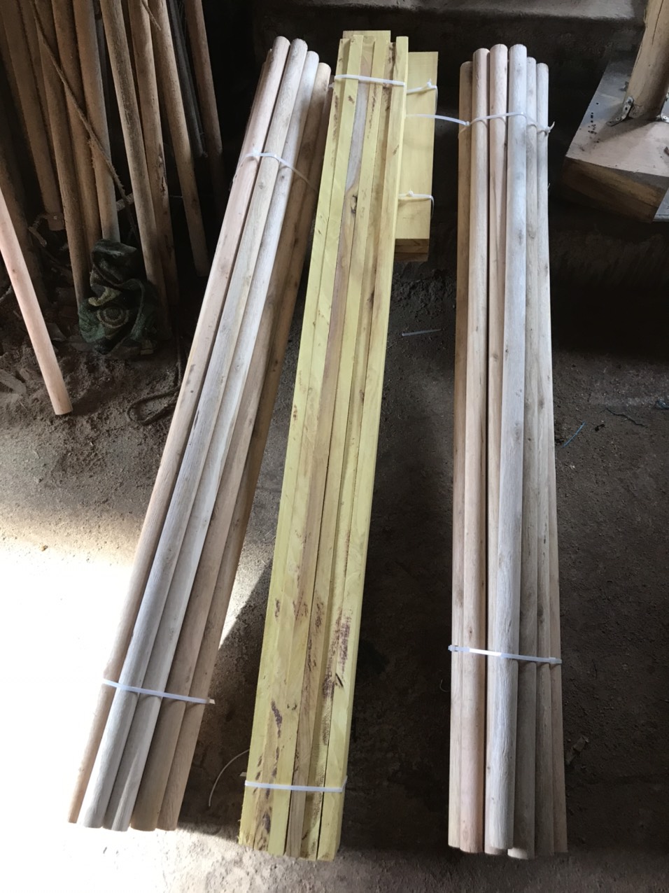 combo 2 thanh gỗ tròn 3cm X 100cm