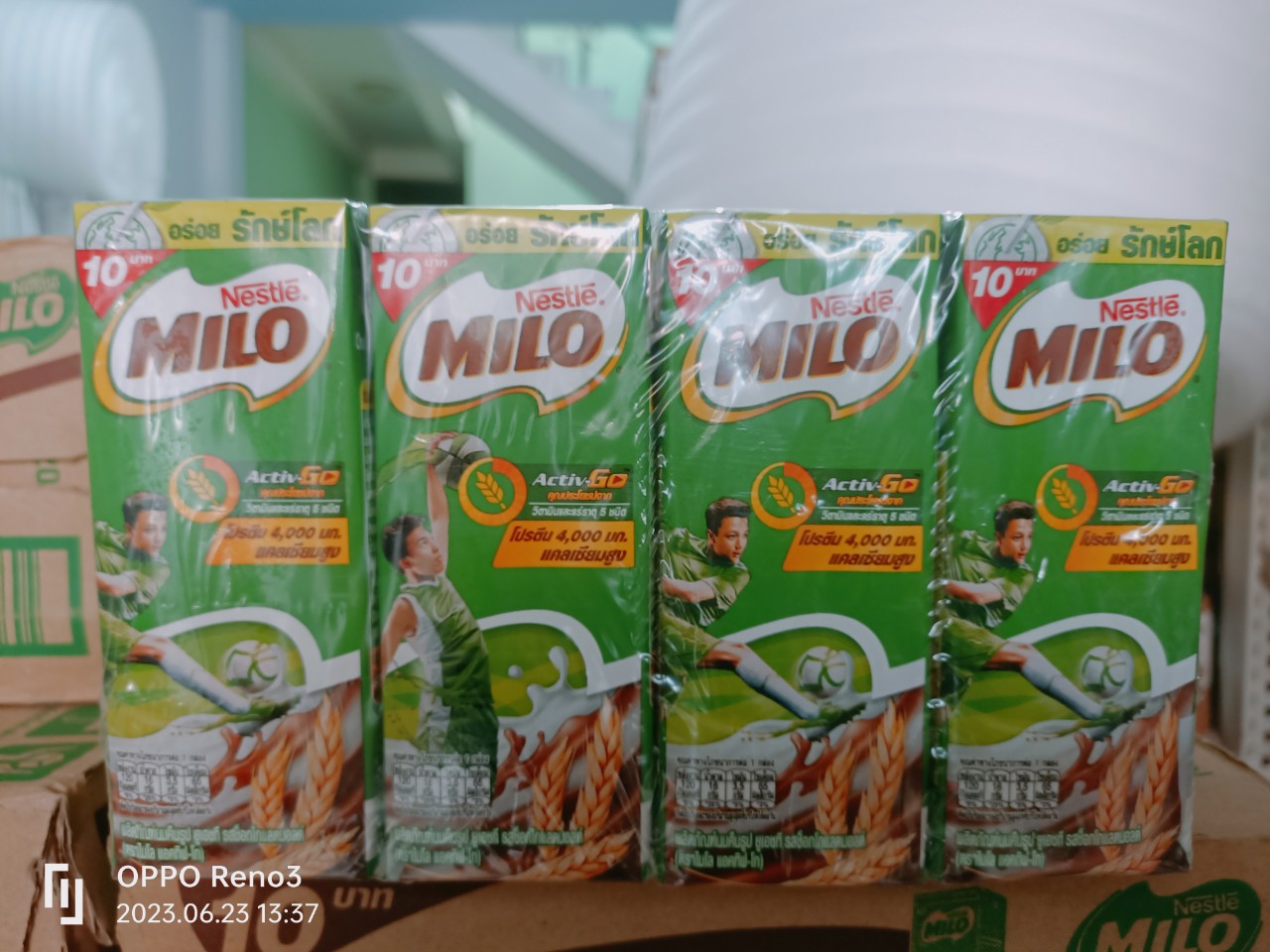 Sữa Milo Thái thùng 48 hộp 180ml