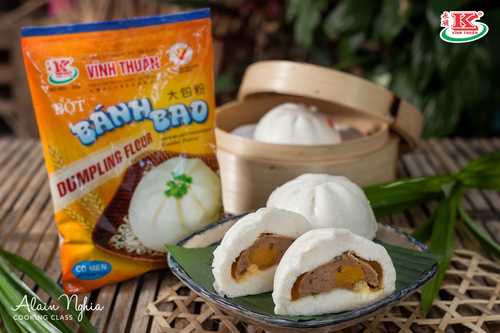 Bột bánh bao Vĩnh Thuận gói 400g