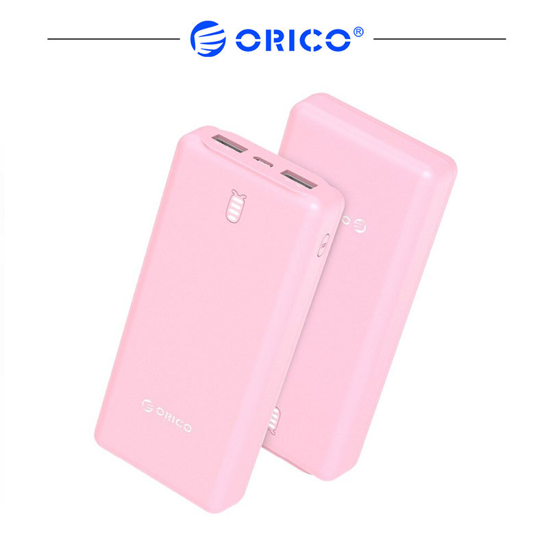 ORICO 20000/10000/8000/5000mah Power Bank Charge for Mobile Phone 12W Dual Output External Battery for Xiaomi iPhone Tablet