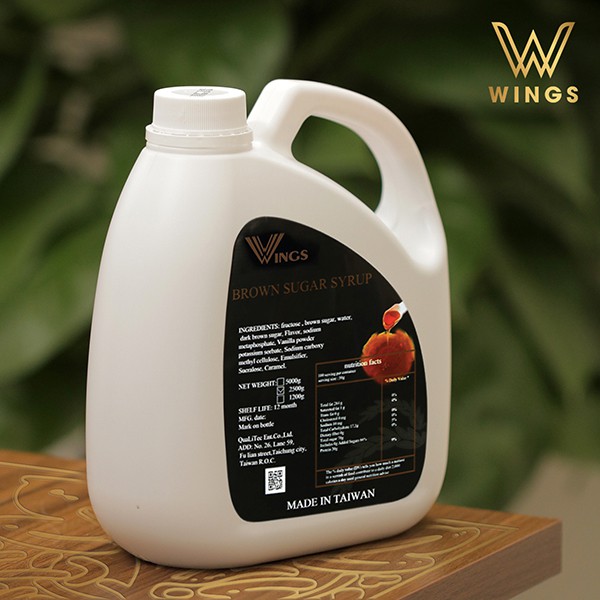 [HCM]Syrup Đường Đen Wings 3Kg