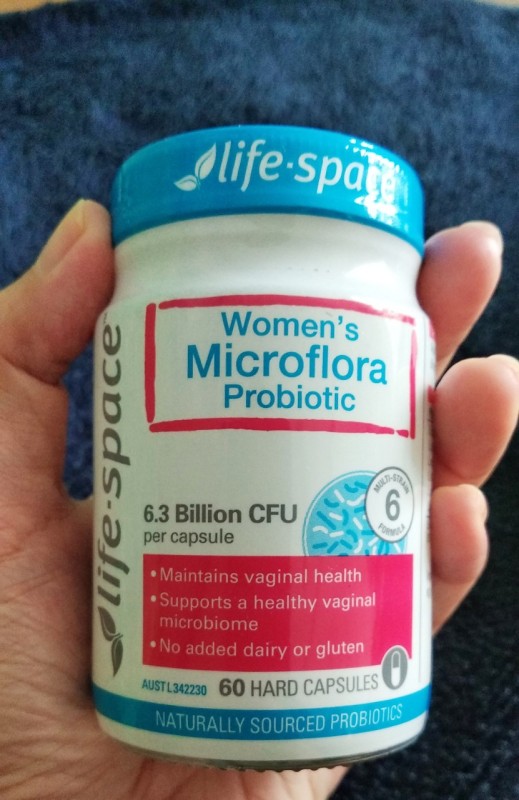 Men vi sinh phục hồi cân bằng cô bé Lifespace Womens Microflora Probiotic 60v nhập khẩu