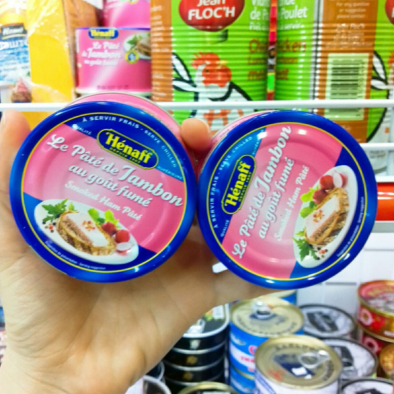 Thịt Hộp Henaff Xông Khói 130G