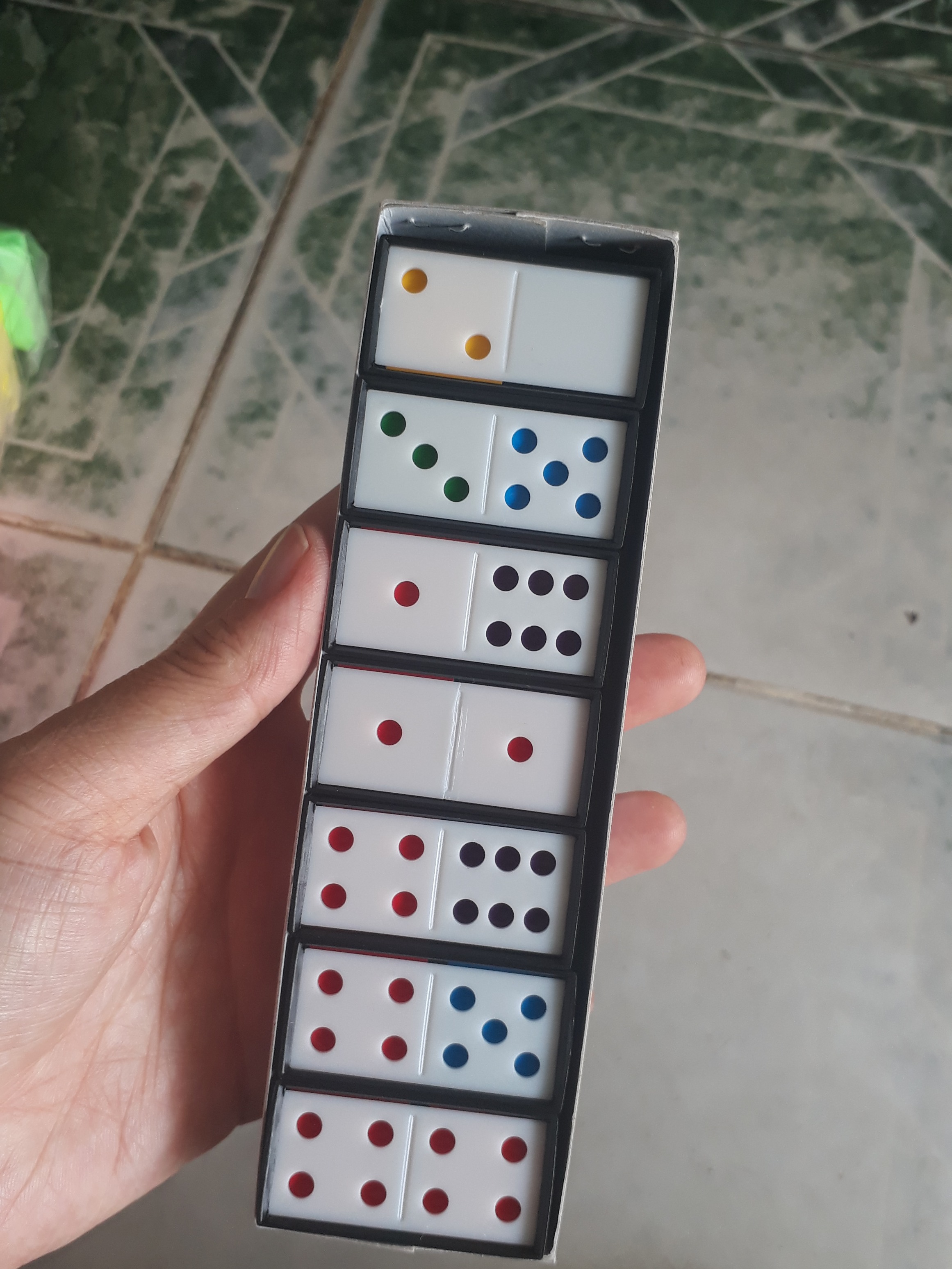 Cờ domino bằng nhựa