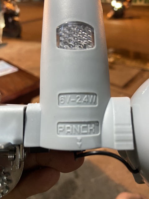 [HCM]Đèn trước xe đạp Martin  Asama  Mini  inox