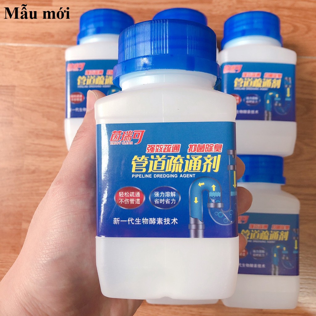 Bột thông tắc cống Cực Mạnh, bột tẩy vệ sinh bồn cầu