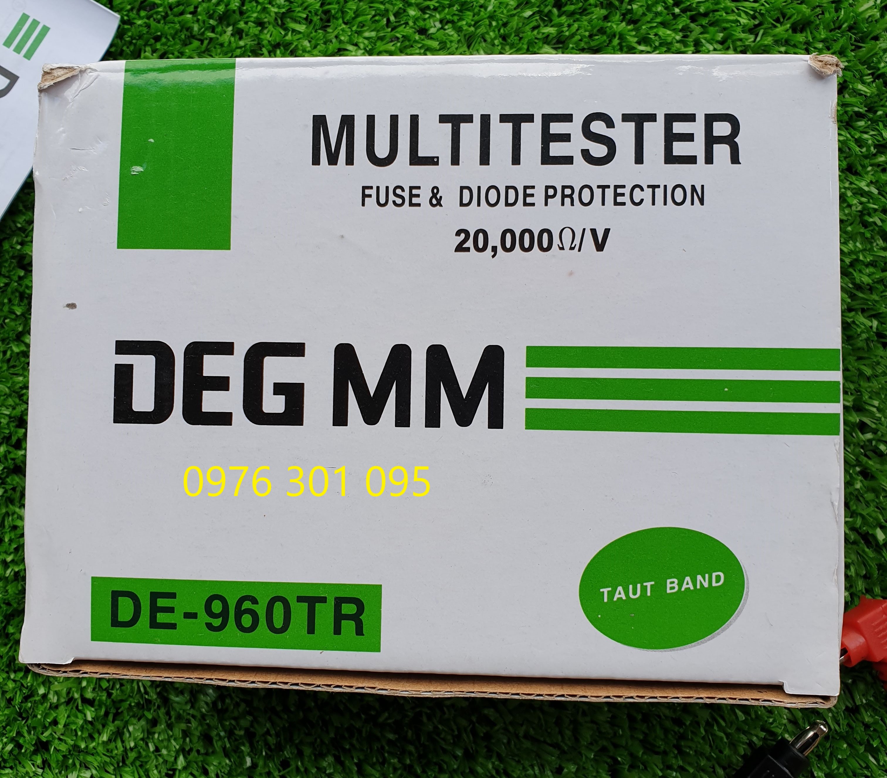[DE - 960TR] Đồng Hồ Đo Điện Vạn Năng DE - 960TR (xanh)