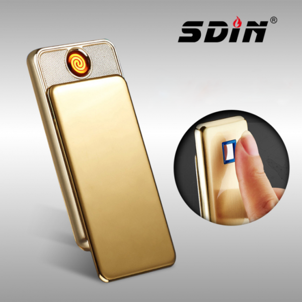[CAO CẤP] Bật lửa điện cảm ứng hình điện thoại, sạc USB, sợi đốt vonfram – SDIN