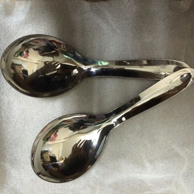 COMBO 2 MUỖNG CANH INOX loại bền rẻ