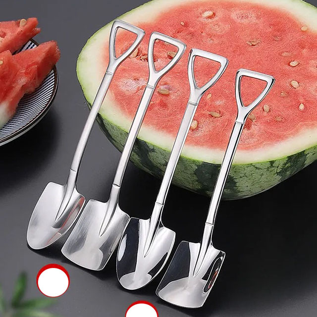 Hộp 6 Muỗng Inox Hình Cây Xẻng