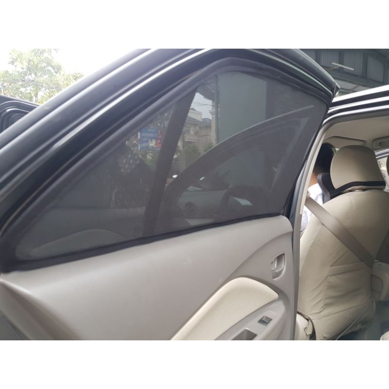 [Hỗ trợ lắp đặt khách Hà Nội] Che nắng nam châm xe Toyota Vios 2008-2009-2010-2011-2012-2013, tấm che nắng, bộ 4 rèm che nắng kính sườn dành cho xe Toyota vios 2008 đến 2013