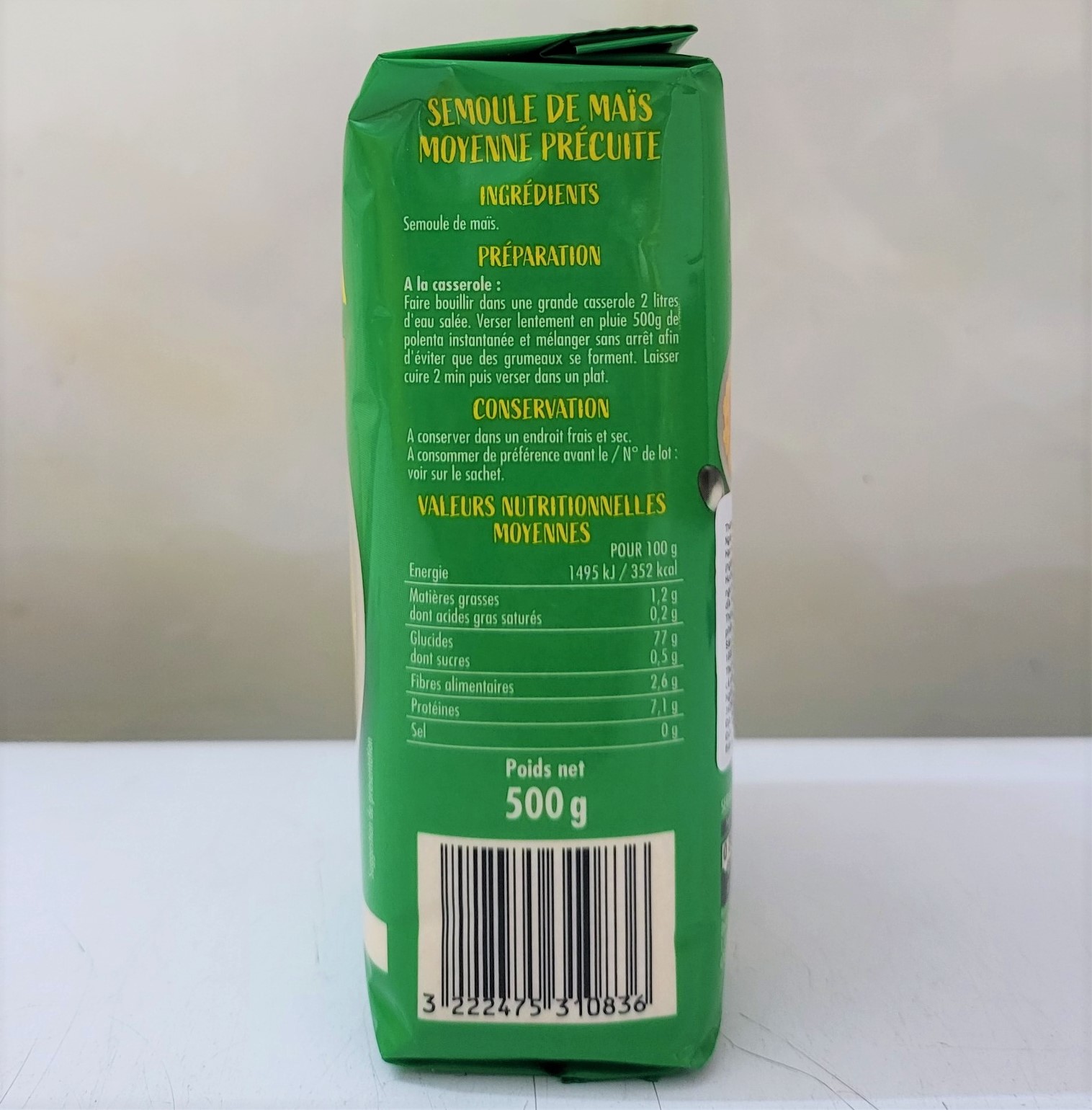 [Gói 500g] BỘT NGÔ THÔ [Italia] CSN Polenta