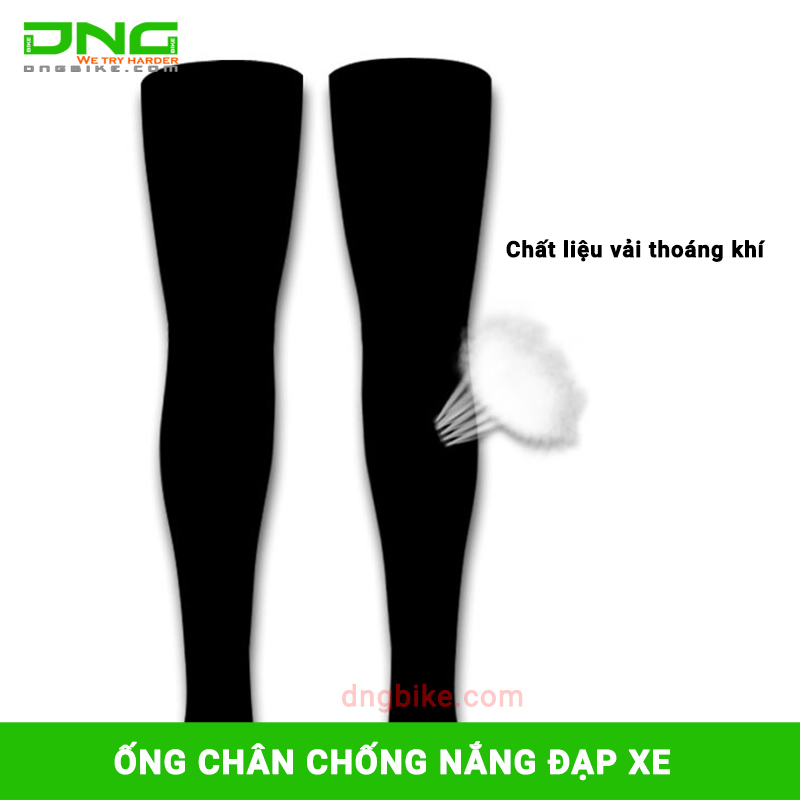 Ống chân chống nắng đạp xe