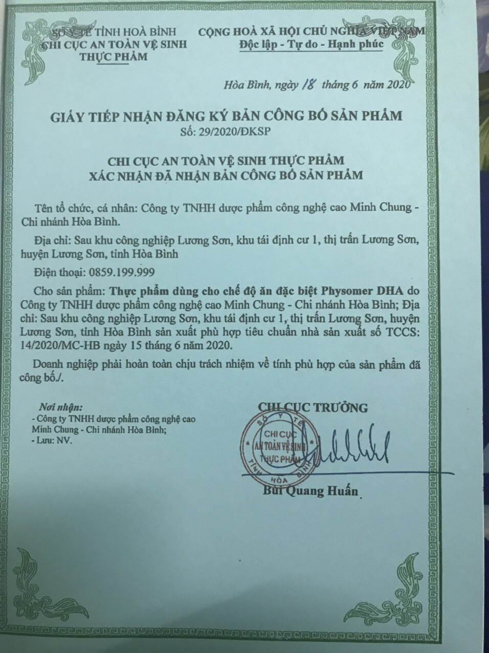 [hàng chính hãng ] sữa bột Physomer DHA 900g