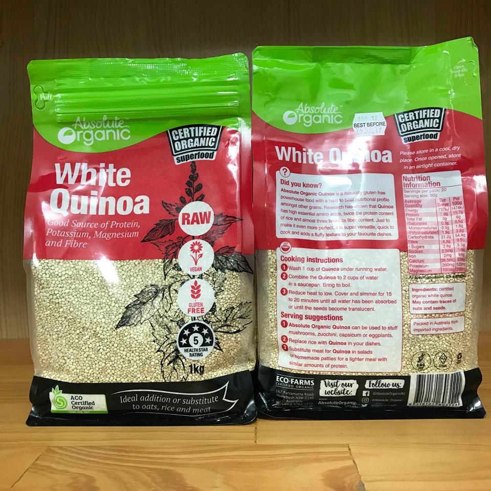 [HCM]Hạt Diêm Mạch Quinoa túi 1kg