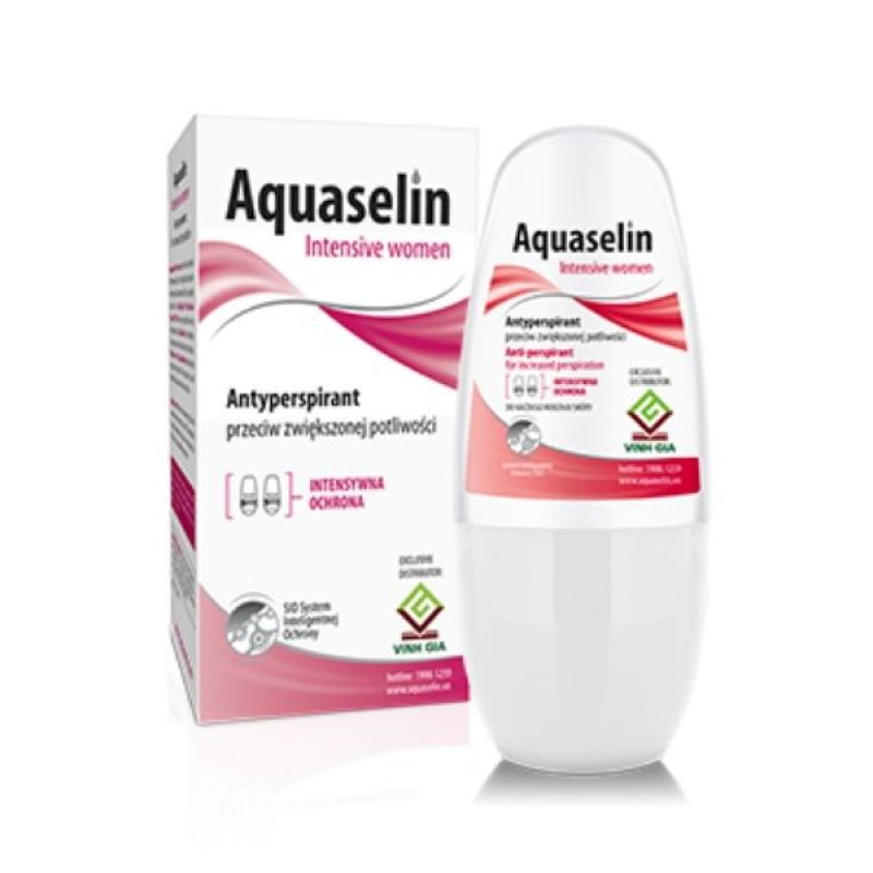 Lăn Nách Khử Mùi Aquaselin Intensive Women Cho Nữ cao cấp
