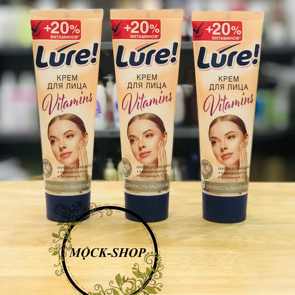 Kem dưỡng da mặt Lure Vitamins 75ml của Nga