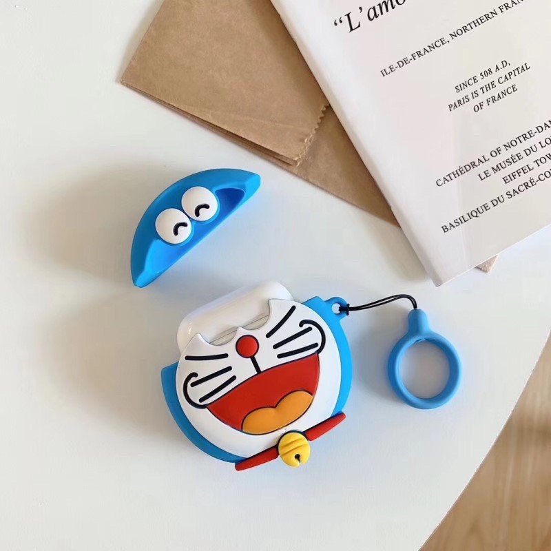 Case airpods pro Doremon dễ thương 1008CADO