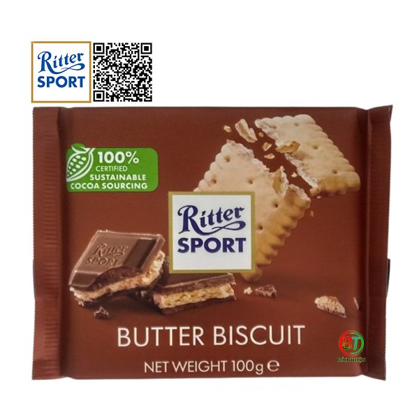 Socola hiệu Ritter Sport Đức thanh 100g