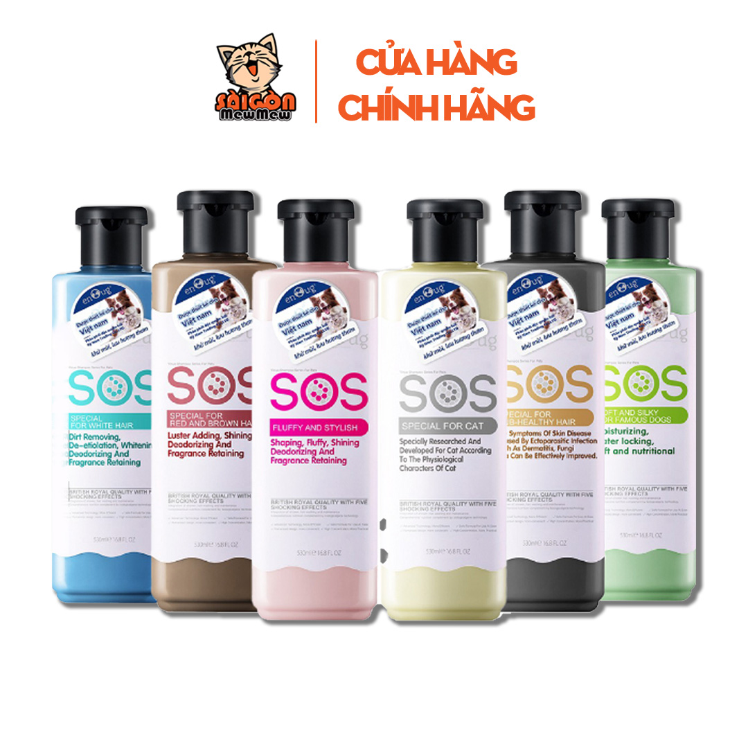 [CHÍNH HÃNG] Sữa tắm SOS cho thú cưng 530ML