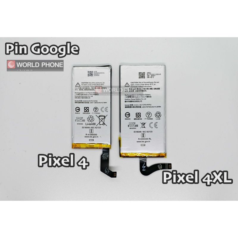 Pin Google Pixel 4 XL G020J-B bảo hành 6 tháng.