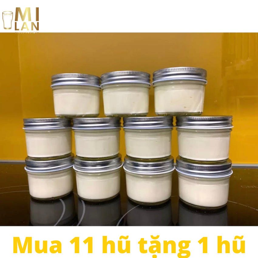 (HCM) ( Mua 11 tặng 1 ) Hũ thủy tinh 100ml dùng làm ( bánh plan - đựng mứt khô - trái cây sấy ) SG-Q96