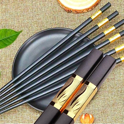 Đũa Gỗ Rồng Cao Cấp (Bộ 10 đôi)