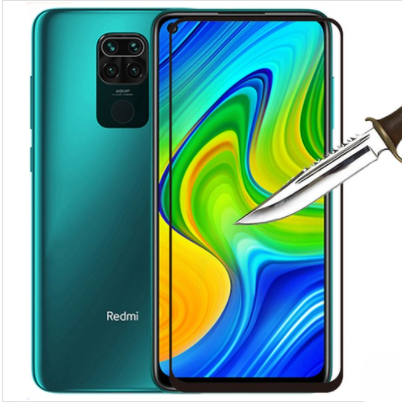 Cường lực full màn cho Xiaomi Redmi Note 9 (Đen)