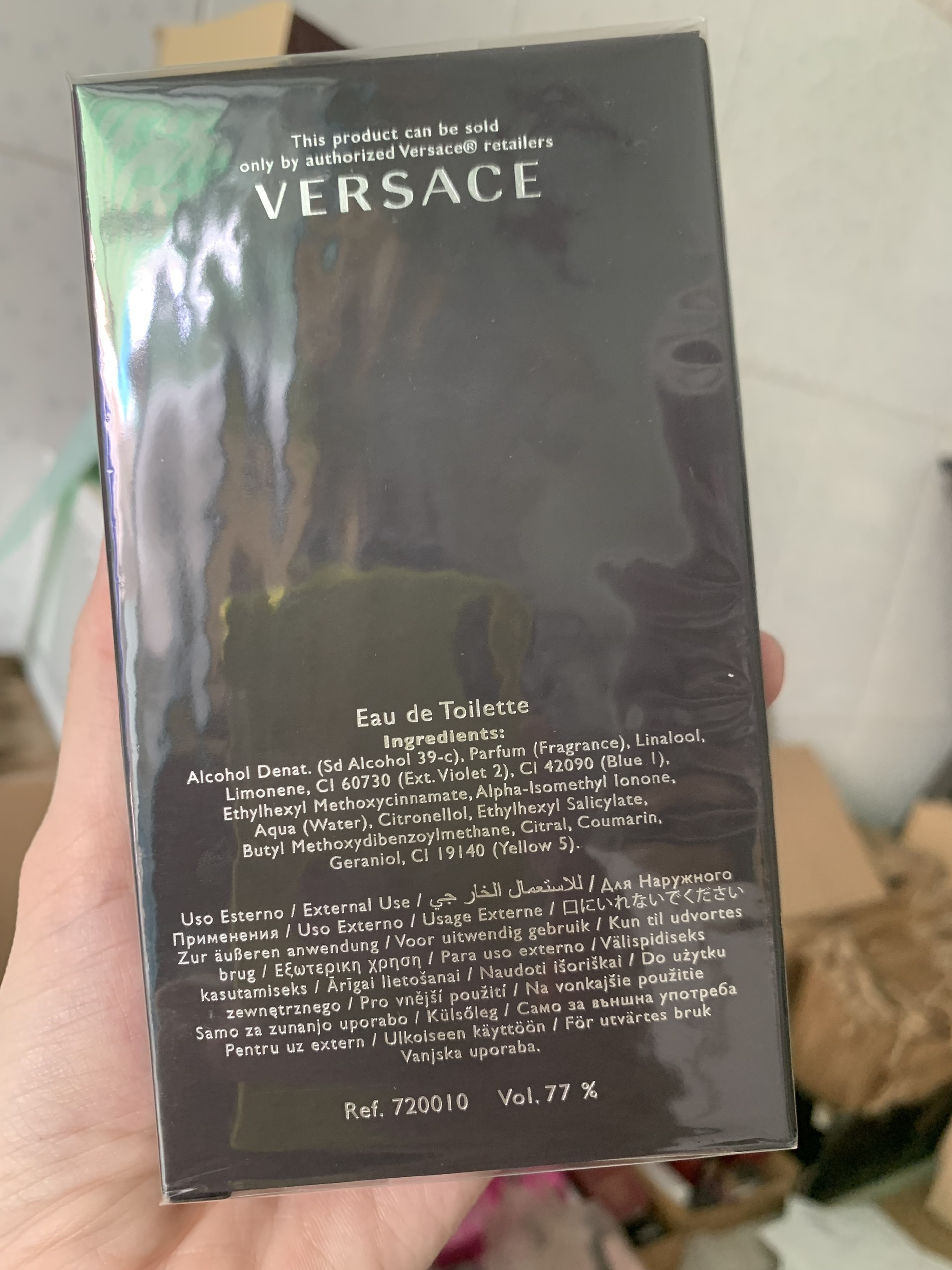 Nước hoa nam Versace Pour Homme EDT 100ml