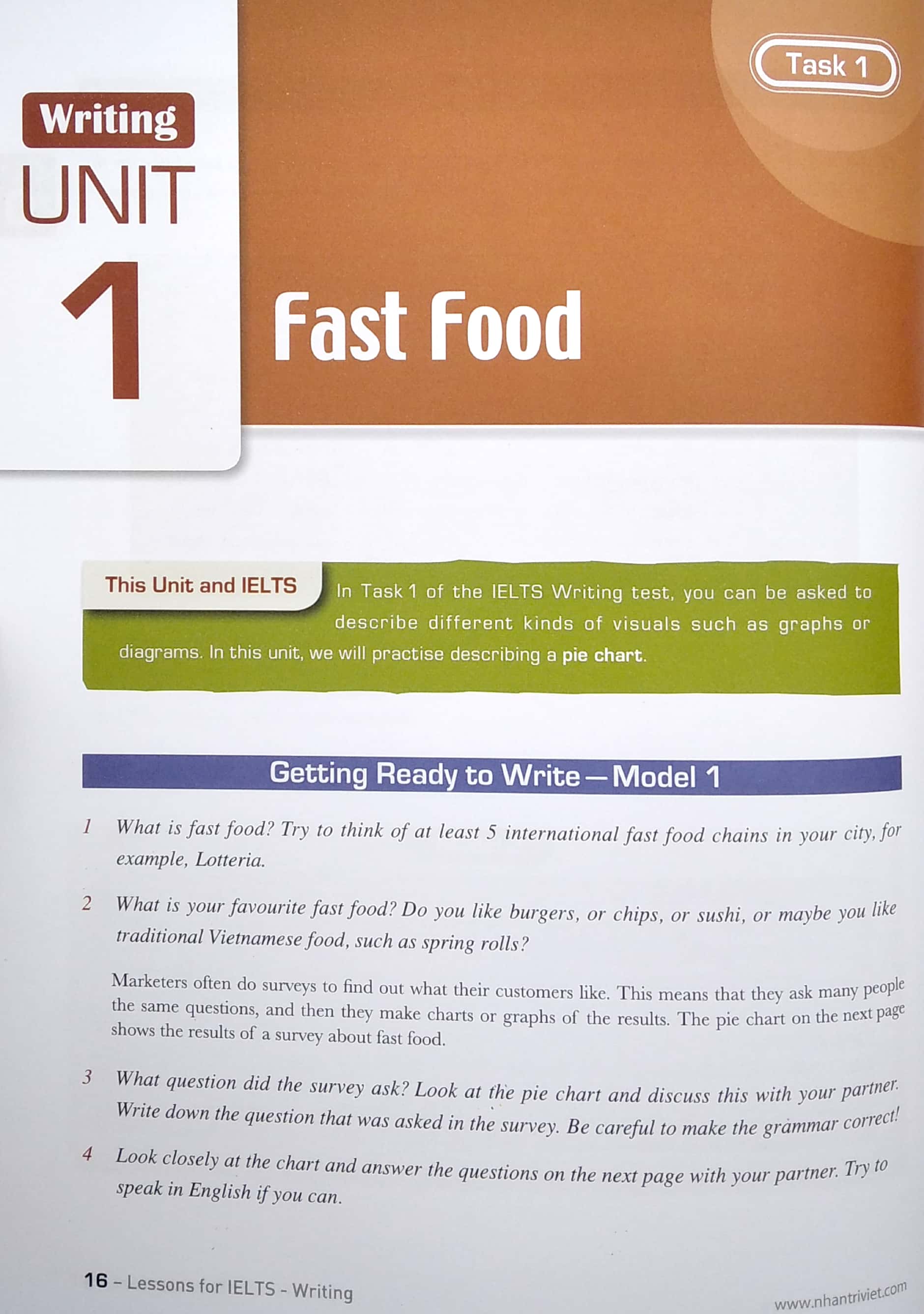 Fahasa - Lessons For Ielts Writing