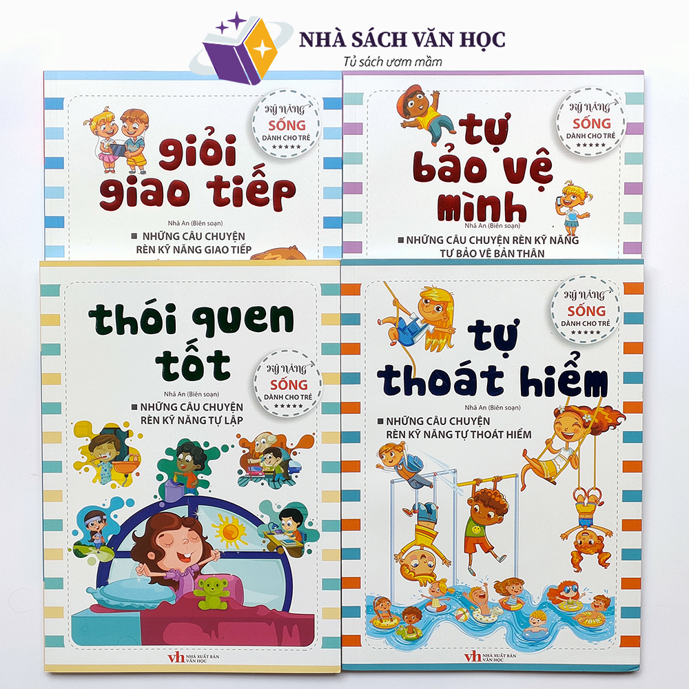 Sách - Bộ Sách Kỹ Năng Sống Dành Cho Trẻ (Bộ 5 Cuốn )