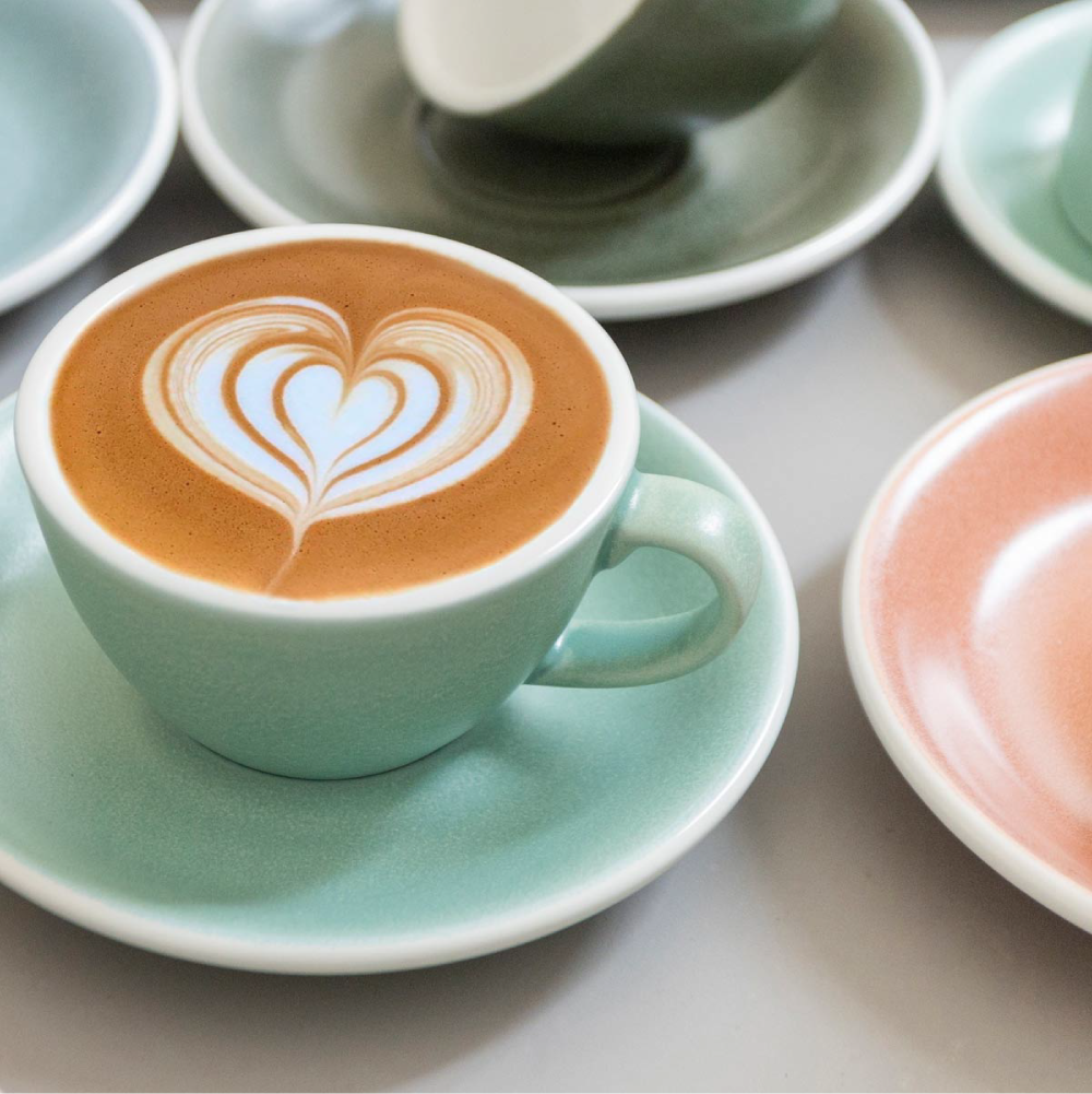 Ly Egg Loveramics Café Latte Cup & Saucer - 300ml