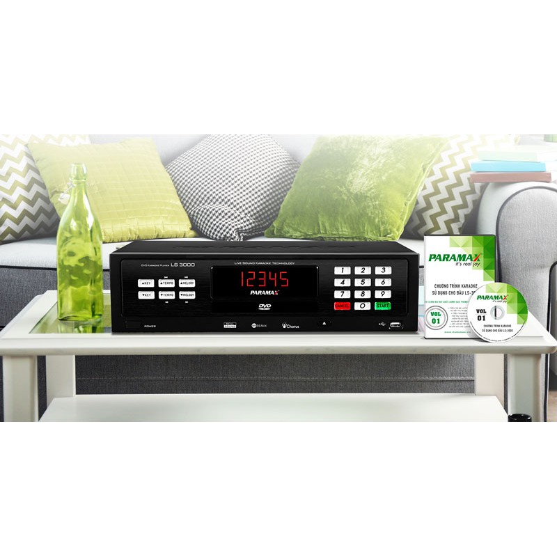 ĐẦU KARAOKE PARAMAX WIFI-DIRECT LS-3000 SÓNG ÂM THANH
