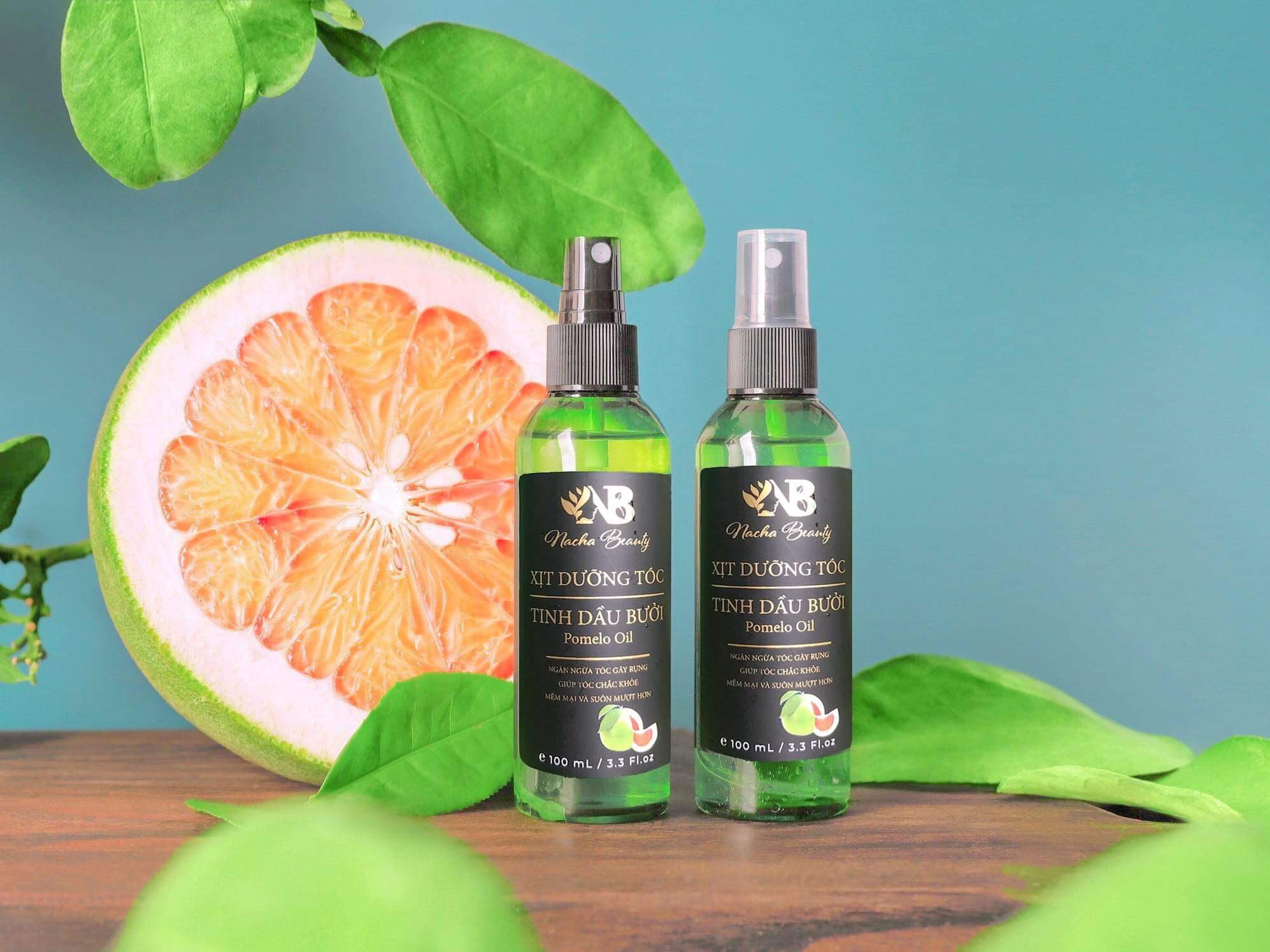 Dưỡng tóc pomelo Nacha Beauty , tặng quà
