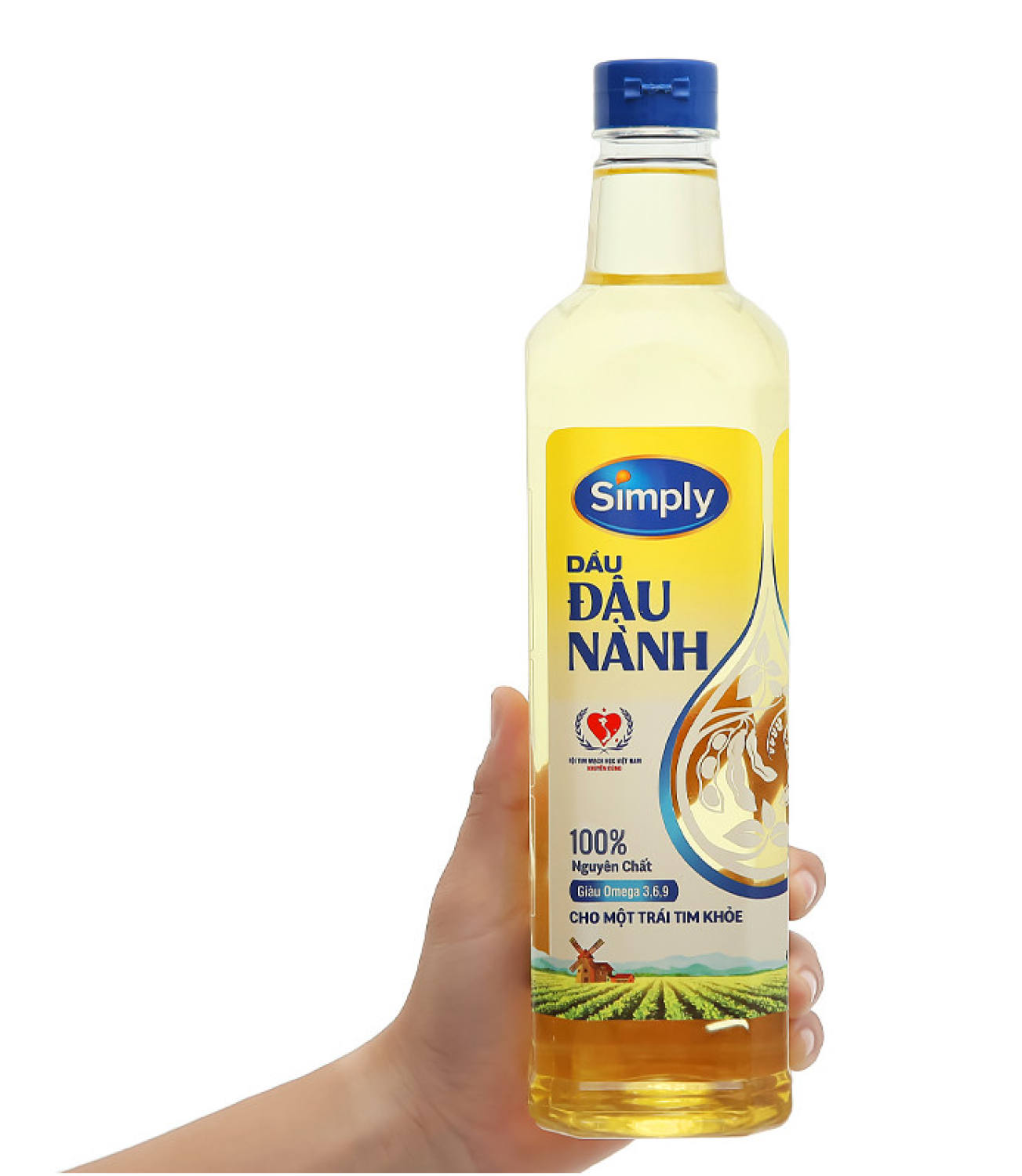1 chai dầu ăn simply 1L
