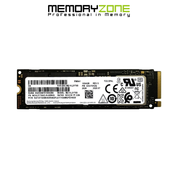 Bảng giá Ổ cứng SSD Samsung NVMe PM9A1 M.2 PCIe Gen4 x4 1TB MZ-VL21T00 Phong Vũ