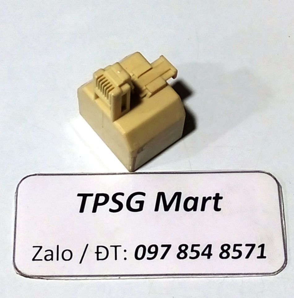 Đầu nối và chia RJ11: 4 Pin (4 line - 4 tim - 4P4C - 4 Pin) (SỬ DỤNG CHUNG RJ11 - 2 TIM)