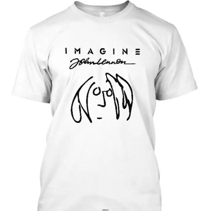 t shirt imagine john lennon