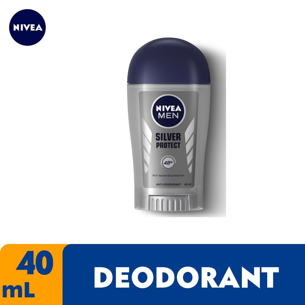 Sáp khử mùi nam Nivea Sliver Protect 48h (40ml) - Đức
