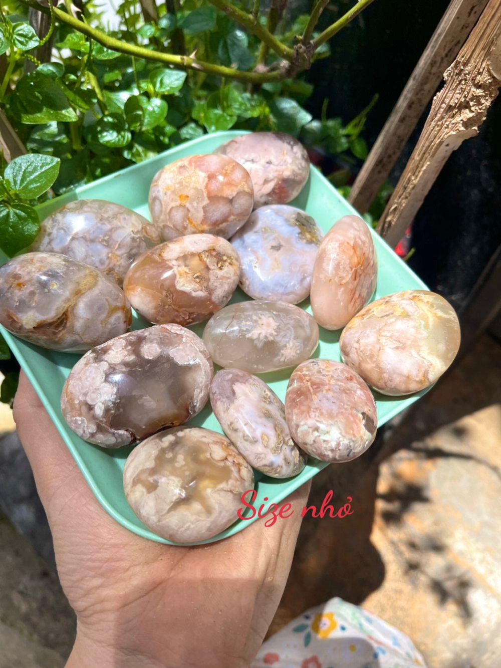 Palm Blossom Agate - Đá Mã Não Hoa Anh Đào | CADA DECOR