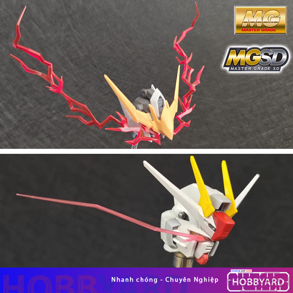 Phụ kiện mô hình - Hiệu ứng Effect lửa mắt cho MGSD MG HG/RG Barbatos