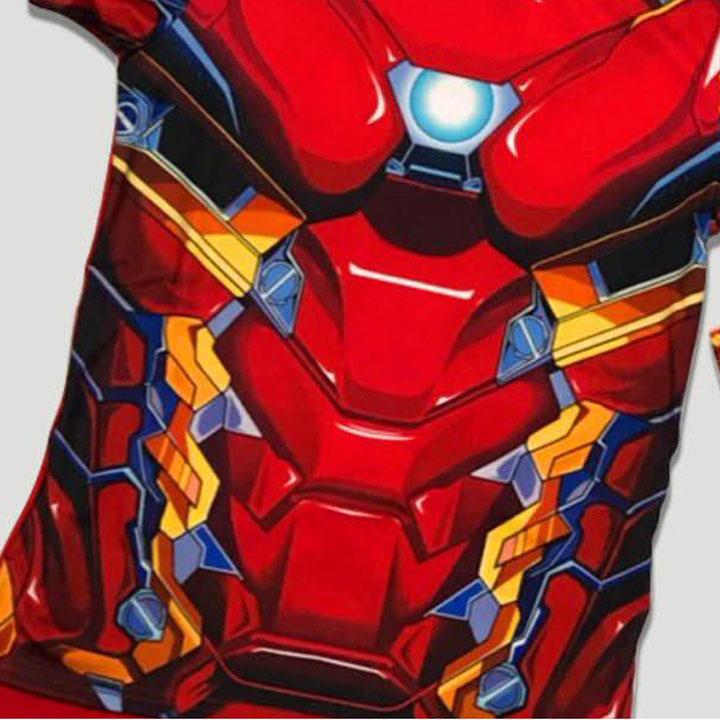 [HCM]Bộ lửng siêu nhân 3D Iron cơ bắp bé trai LV3