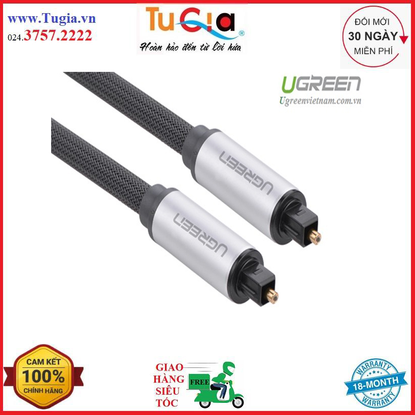 Cáp Optical Audio Ugreen AV108 10539 (1m) - Hàng Chính Hãng