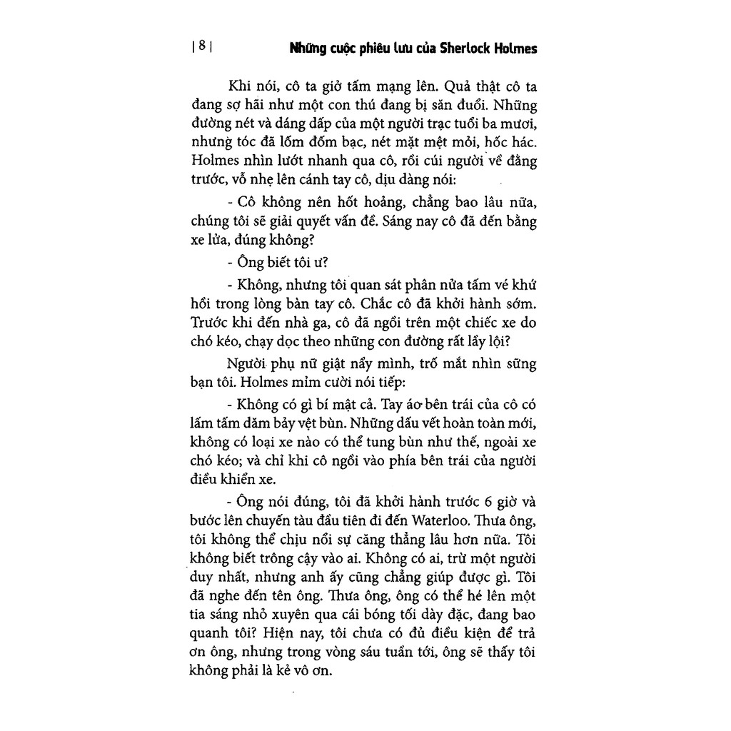 Sách - Những Cuộc Phiêu Lưu Của Sherlock Holmes (Minh Long)