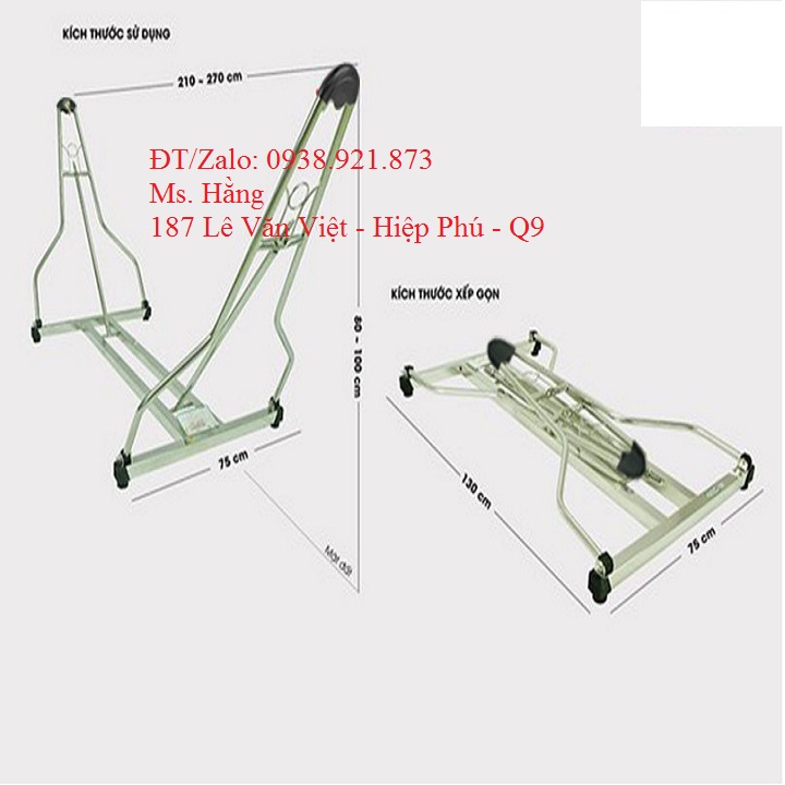 [HCM]Khung Võng Xếp INOX Cao Cấp Loại Dày