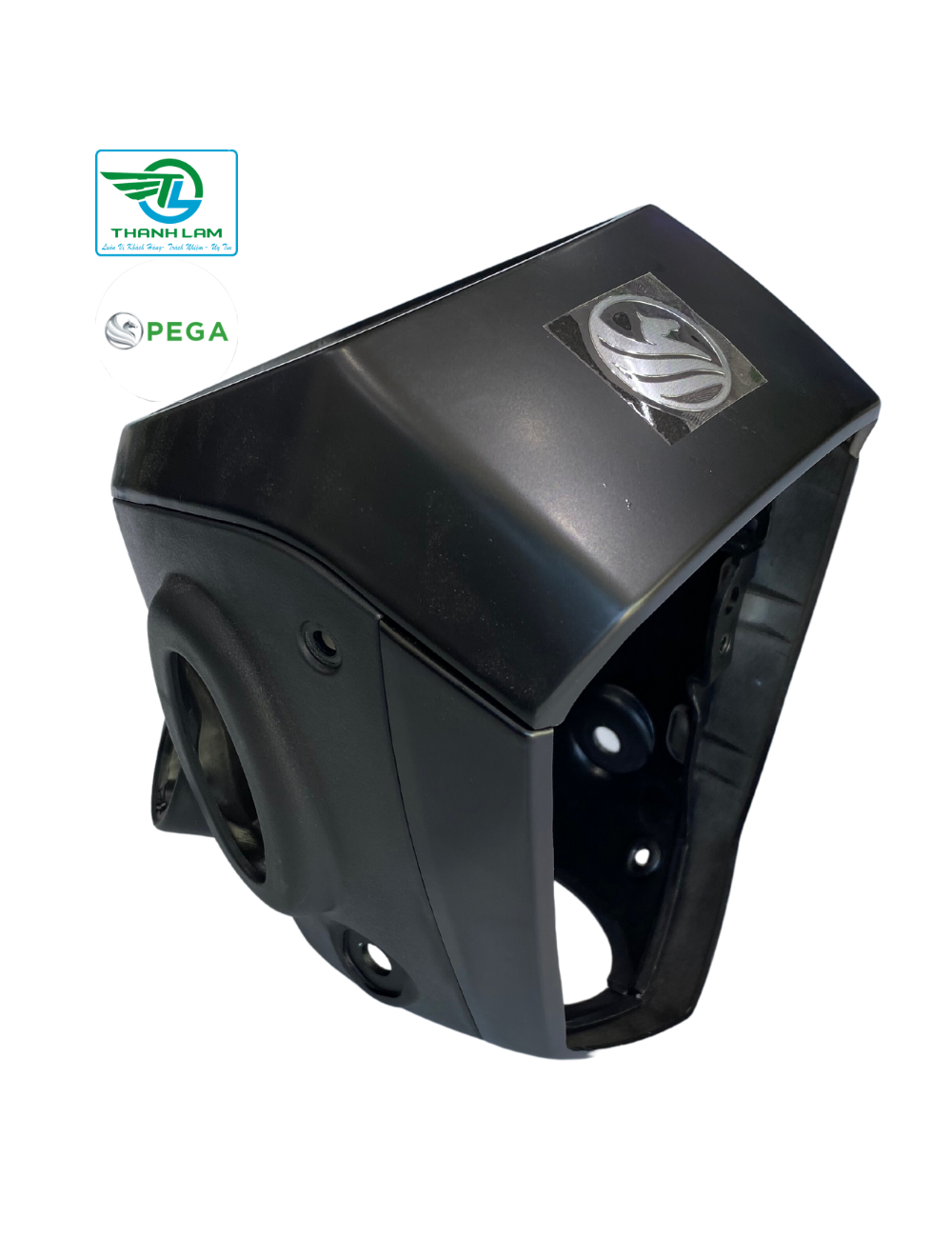 Original No logo plastic box cap a Pega electric bicycle Head Light