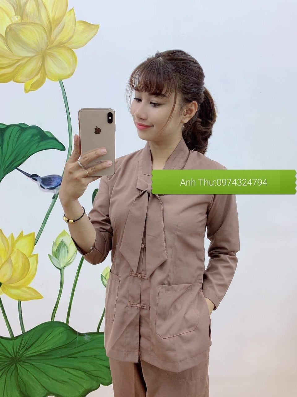 ĐỒ LAM ĐI CHÙA -  LA HÁN NƠ