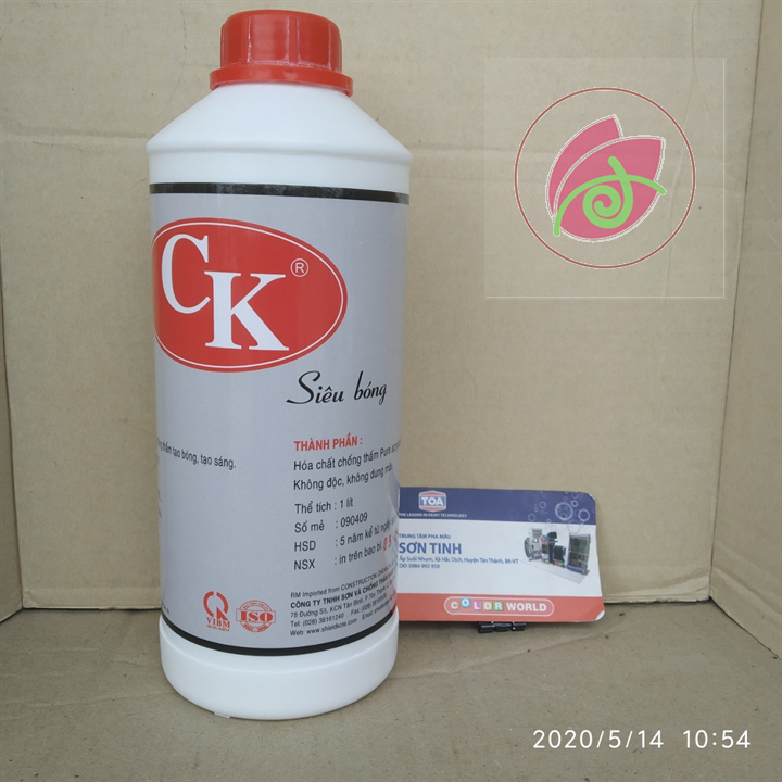 Dầu bóng Ck loại siêu bóng , keo bóng nước
