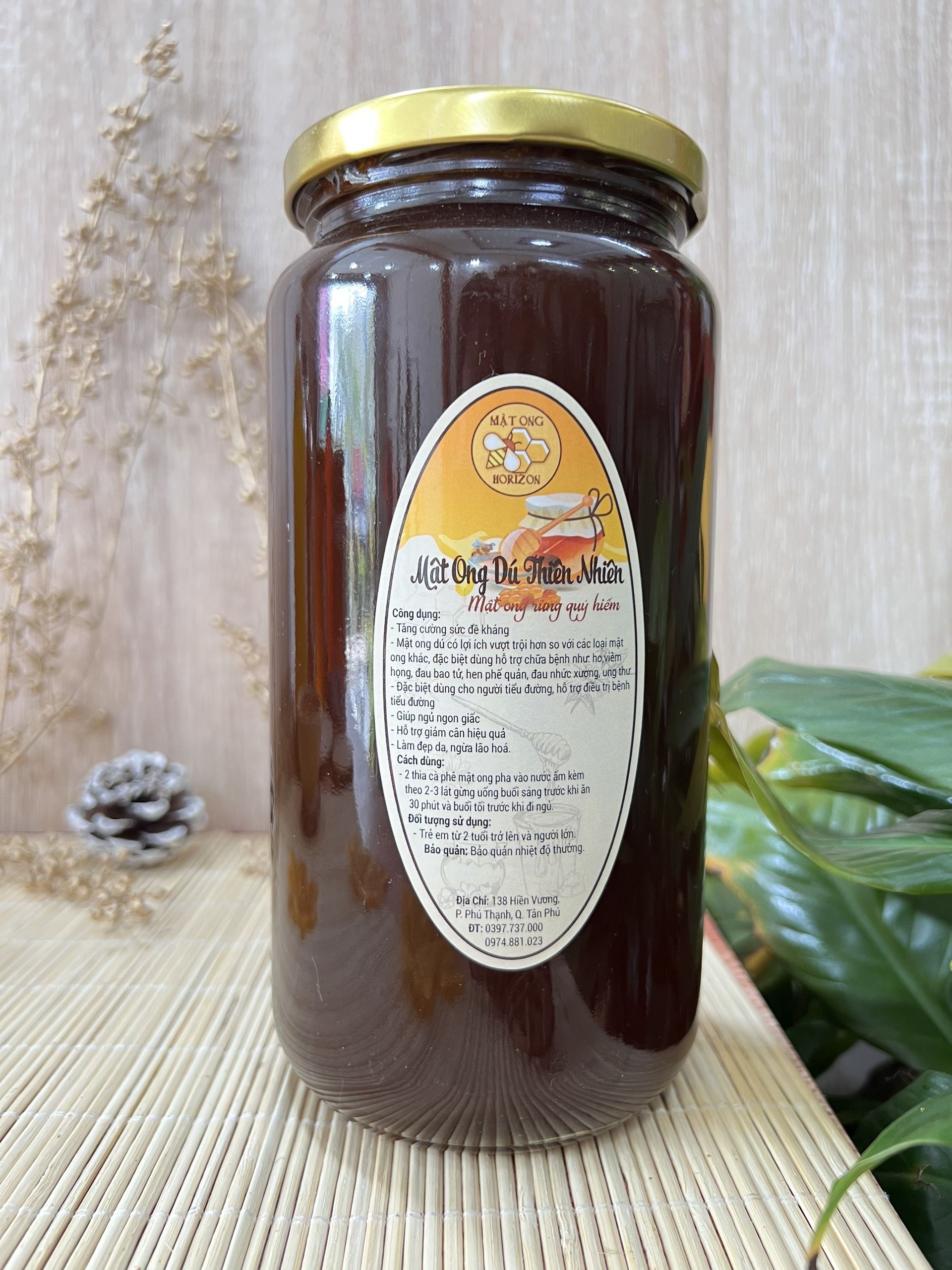 Mật ong dú thiên nhiên