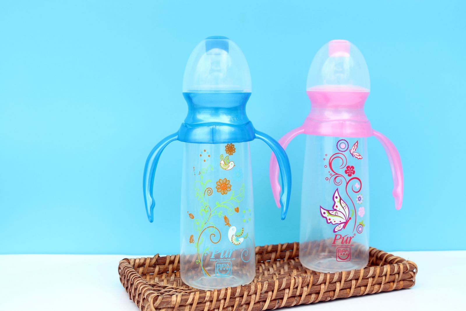 Bình sữa có quai Pur 250ml